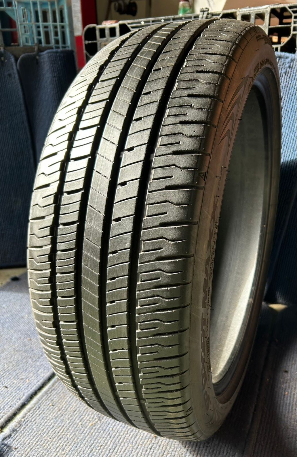 製造 溝8分山 DUNLOP SP Sport MAXX 055 1本 225 45 R 21 ASP 3368