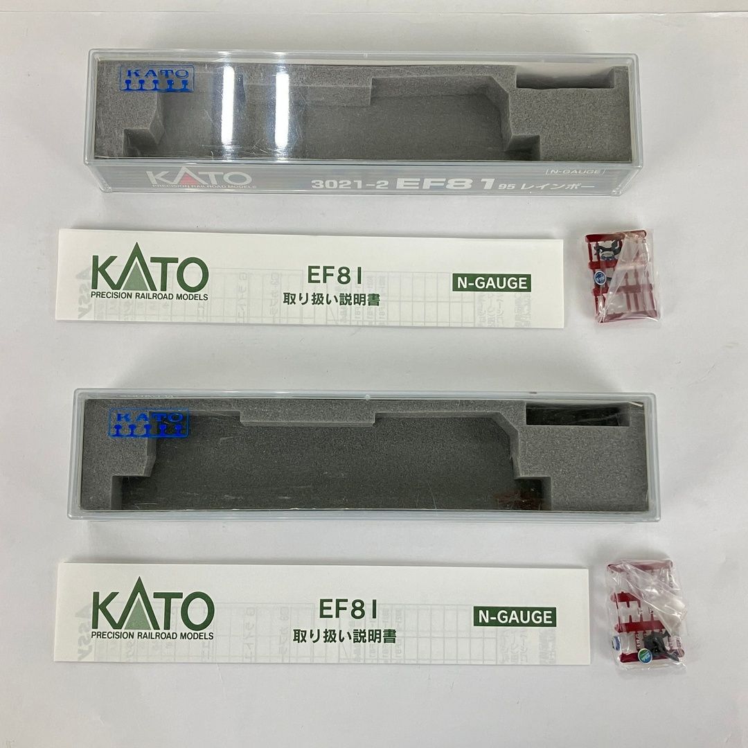 KATO 3021 2 3 EF 81 95 レインボー 北斗星 2両おまとめ カトー 鉄道模型 Nゲージ 良好