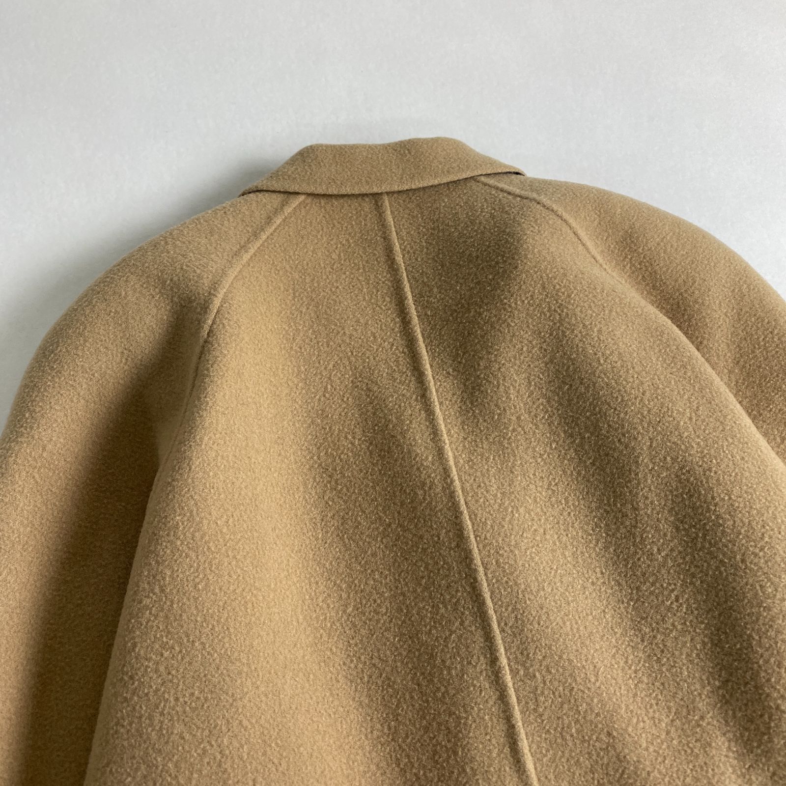 美品 バーバリーズ ウールコート 白タグ ダブルフェイス ノバチェック  