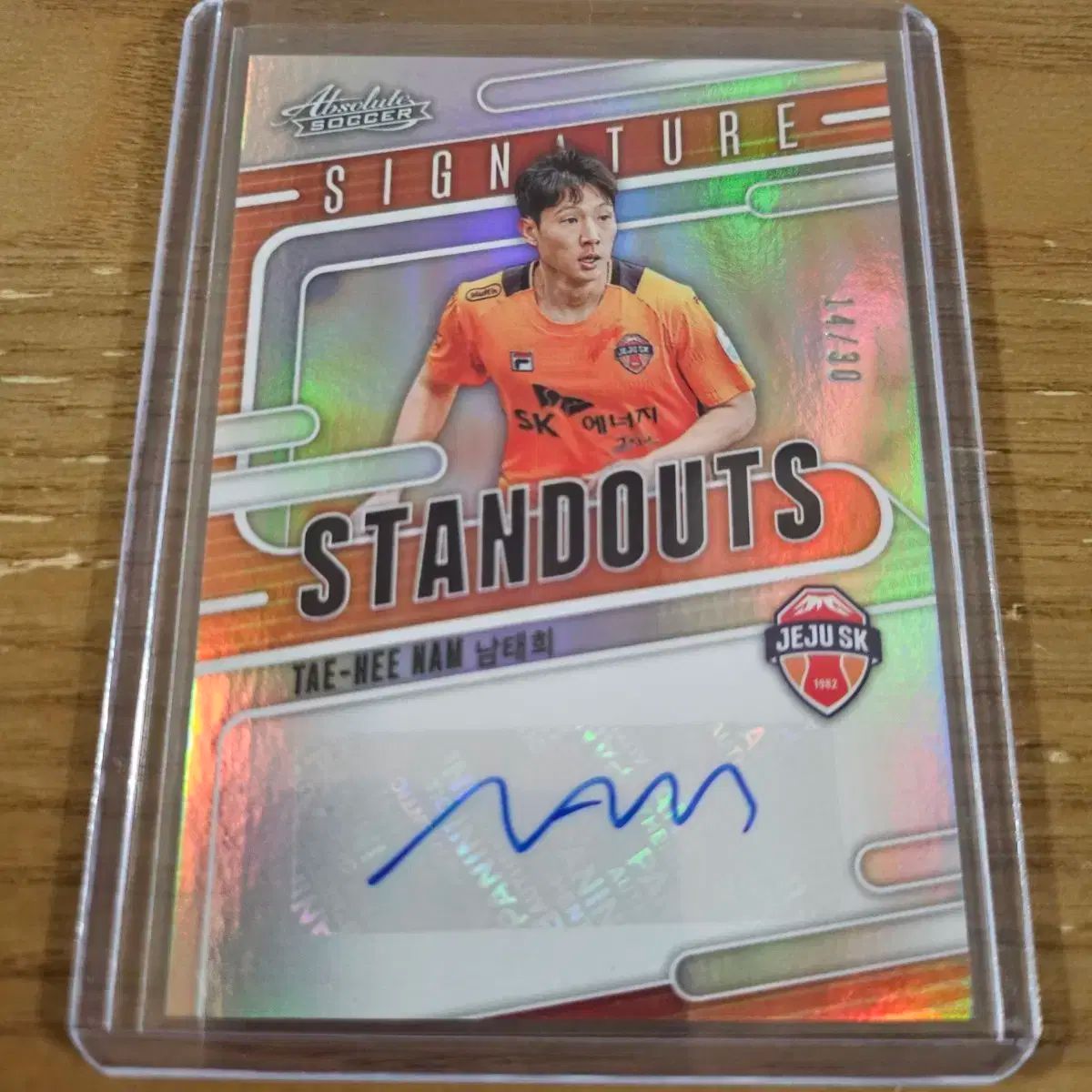 2025 Panini Absolute Kリーグ Nam Tae-hee Auto チェジュ