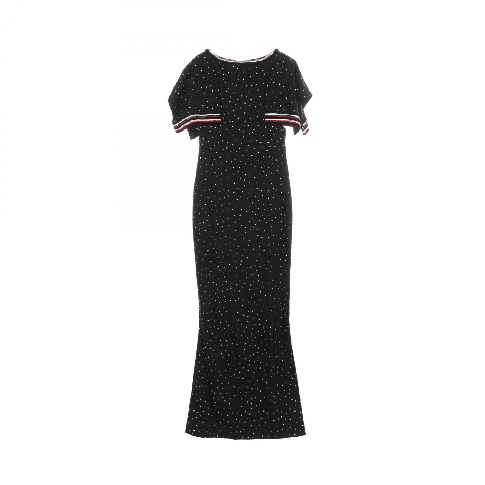 シャネル CHANEL ワンピース ココマーク P77259V69166 ブラック コットン ワンピース レディース Used A