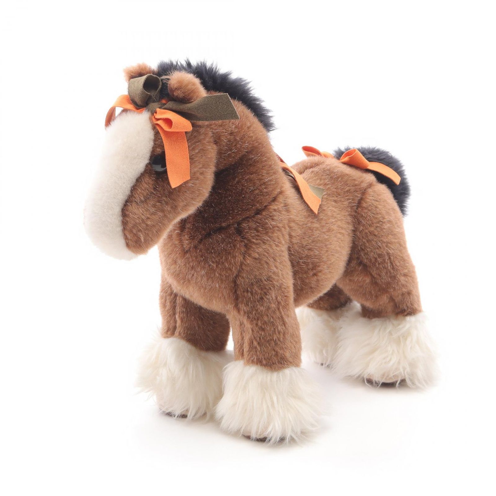 エルメス HERMES エルミーPPM ぬいぐるみ スウェード オブジェ レディース A