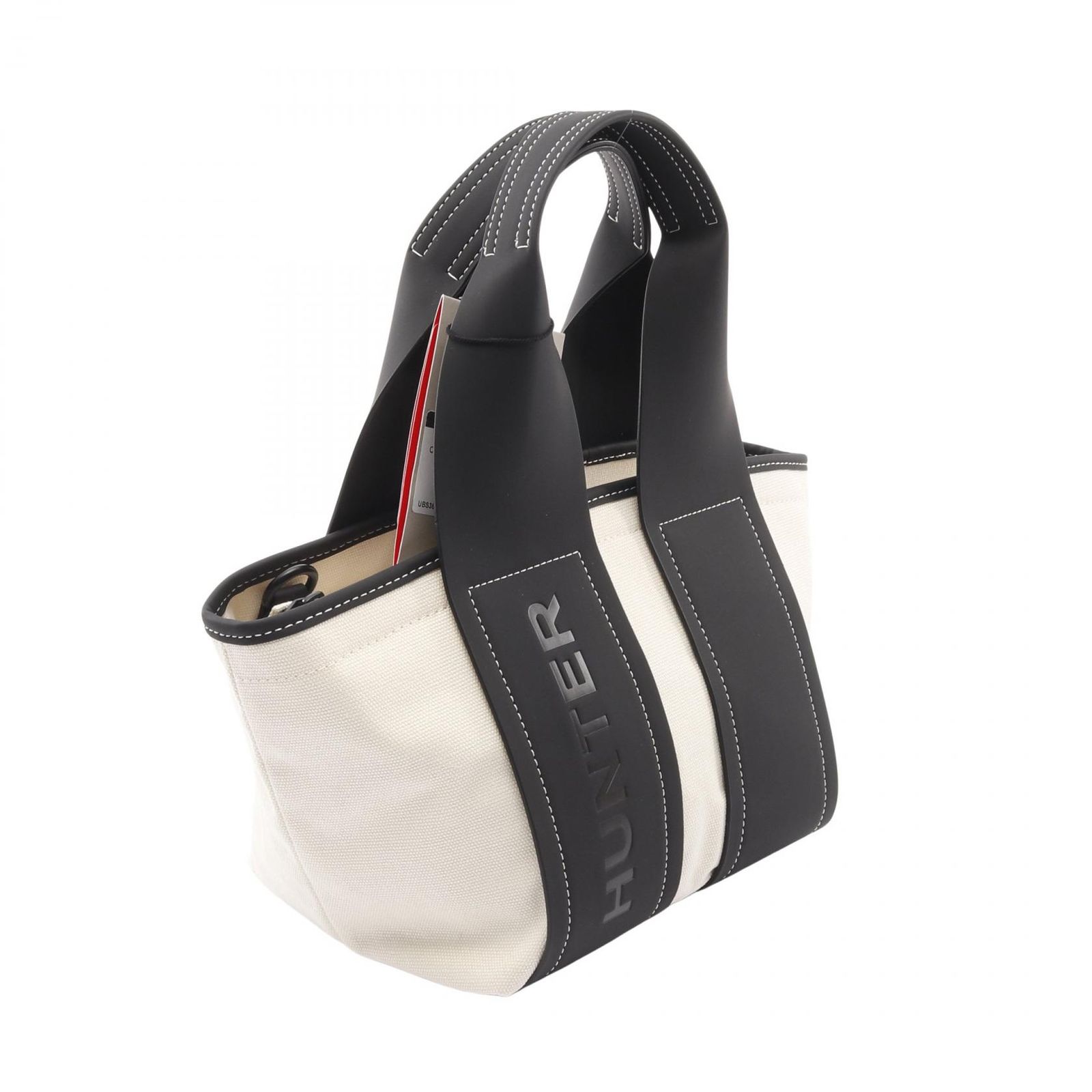 ハンター HUNTER トートバッグ リファインド スティッチ キャンバス ミニ UBS3608CAA-NTR ナチュラル キャンバス 2wayショルダーバッグ レディース