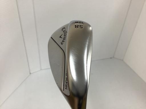 【】 キャロウェイ JAWS RAW クロムメッキ 58°/08°Z ウェッジ WG NS PRO 950GH neo (フレックスS) メンズ 男性用 右利き 右用 Cランク ゴルフクラブ