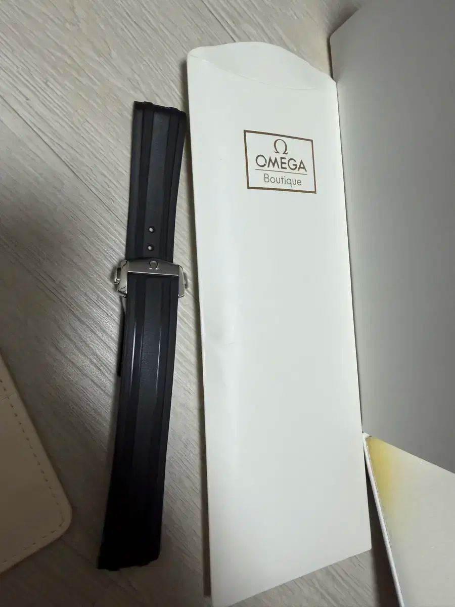 オメガ シーマスター300 ラバーバンド Dバックル