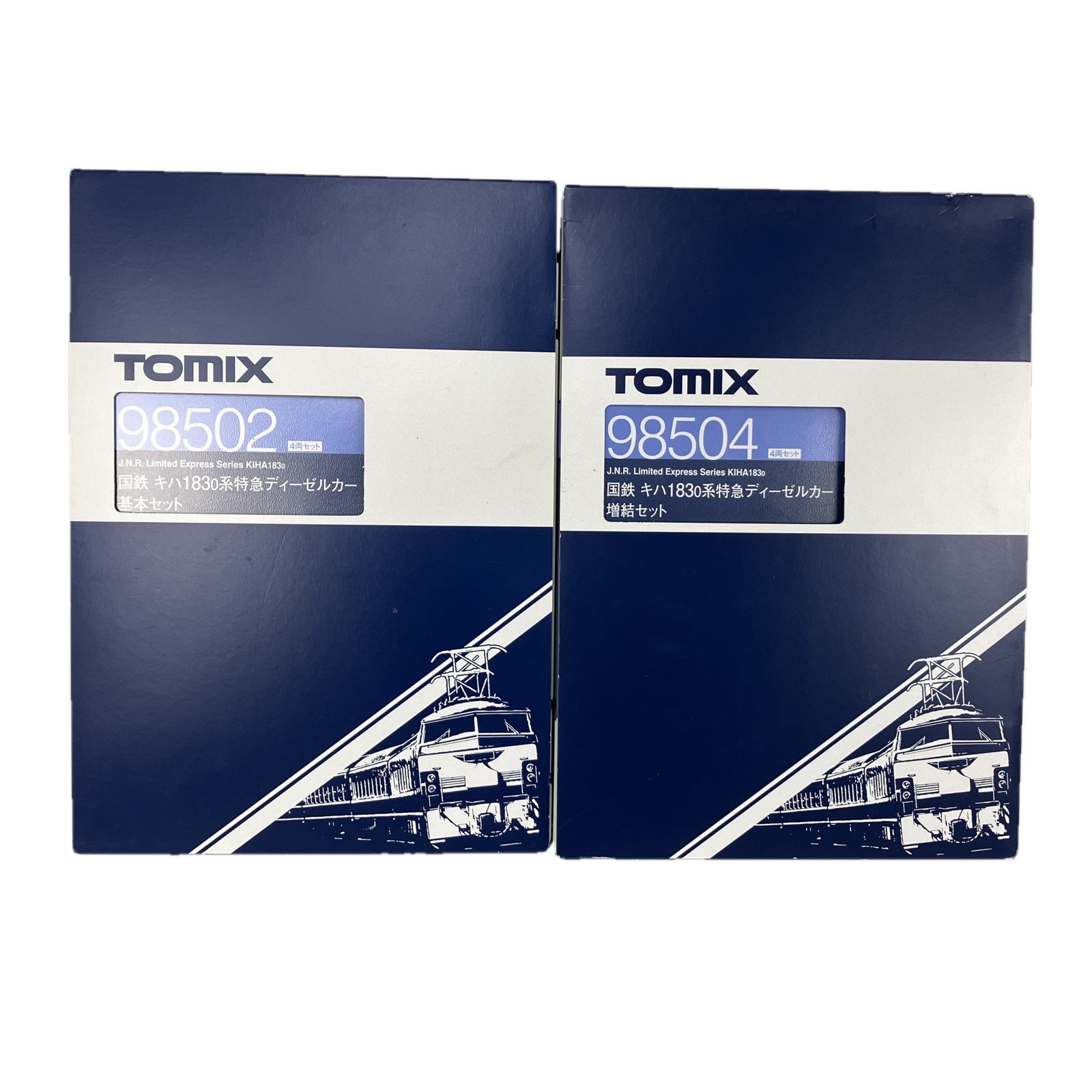 TOMIX 98502 98504 国鉄 キハ183-0系 特急ディーゼルカー 基本増結 8両