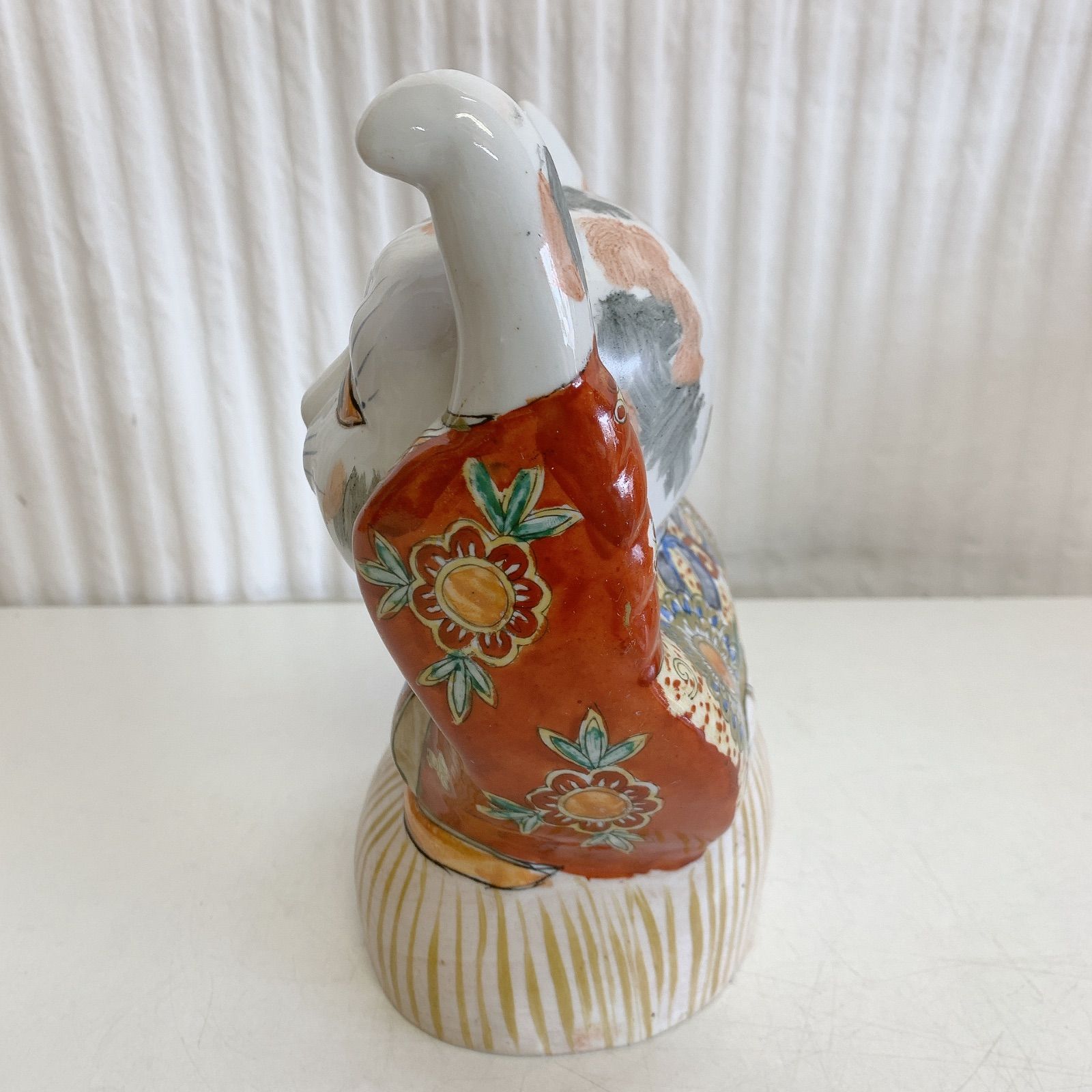 招き猫 猫 羽織袴 最新 招福 商売繁盛 陶器 置物 縁起物 楽天市場