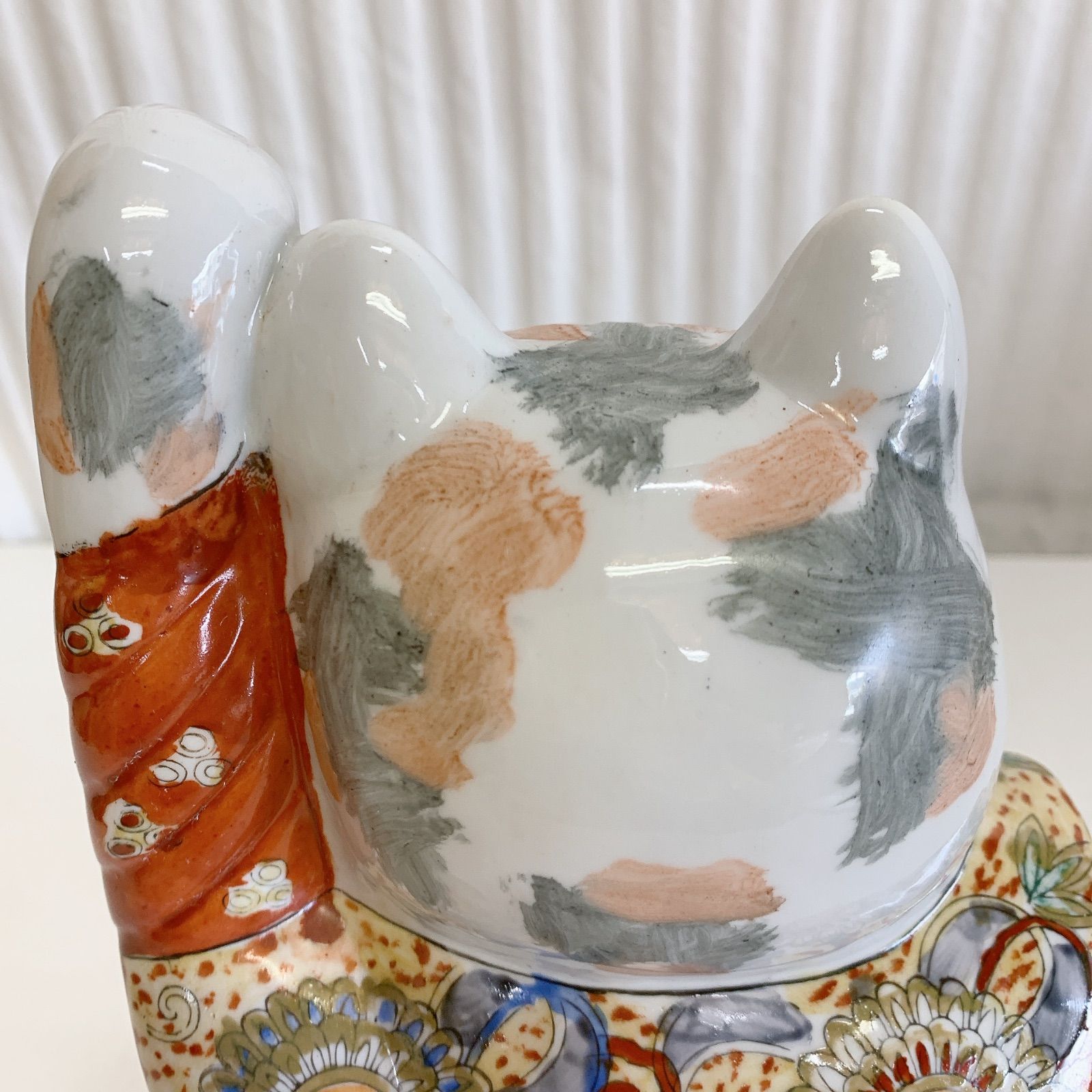 招き猫 猫 羽織袴 最新 招福 商売繁盛 陶器 置物 縁起物 楽天市場