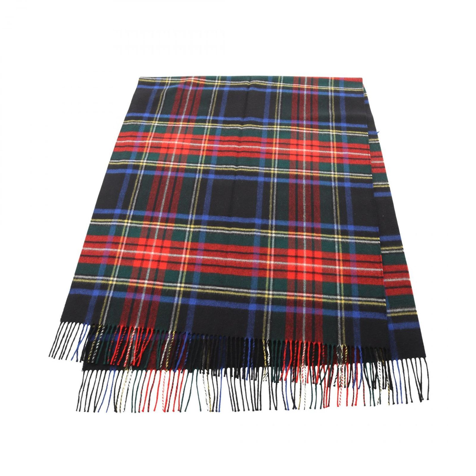 ジョンストンズ JOHNSTONS マフラー ブラック その他 マフラー ユニセックス Used A