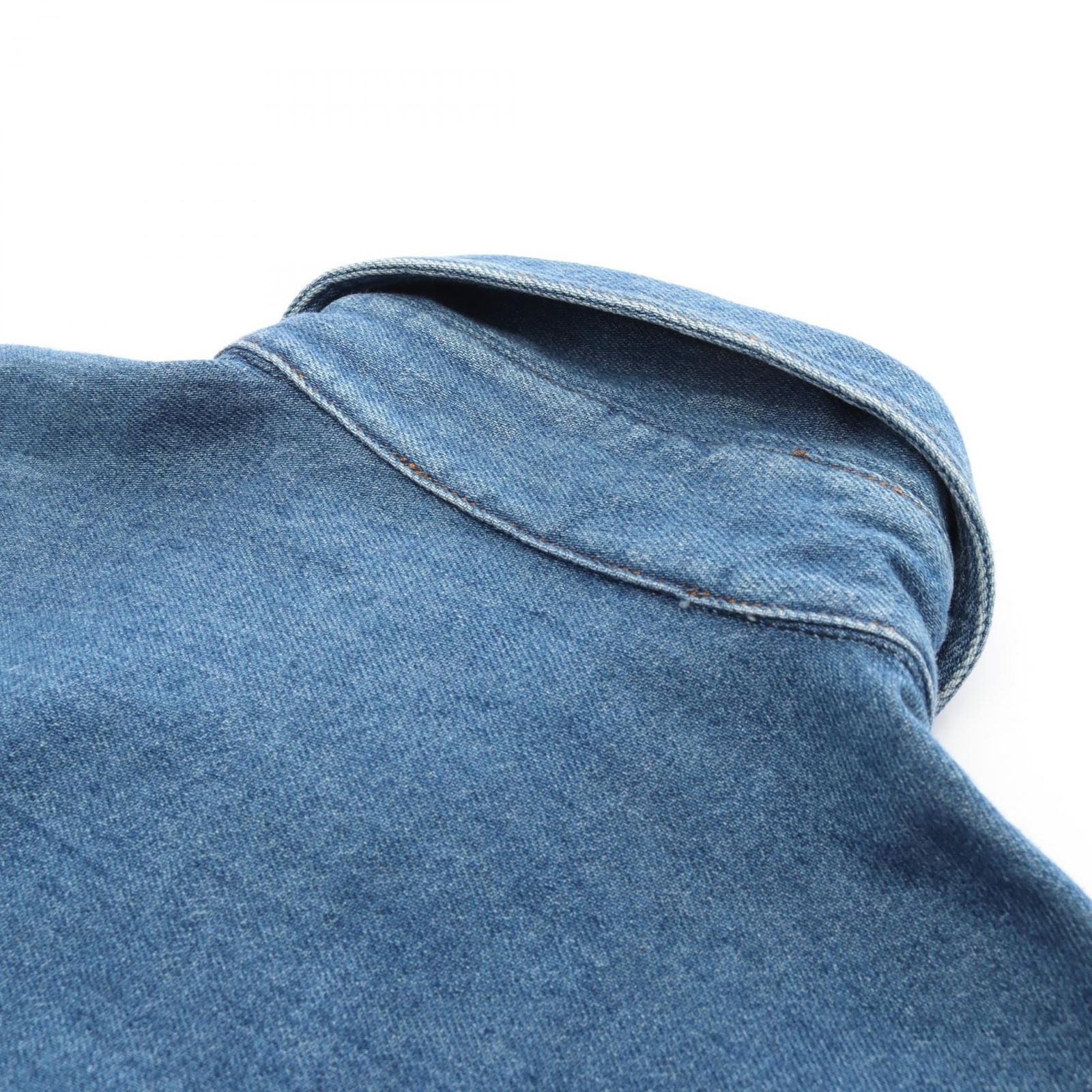  ウィークエンド マックスマーラ WEEK END Max Mara ワンピース ブルー デニム コットン シャツワンピース レディース A 長袖 七分袖 ひざ丈ワンピース