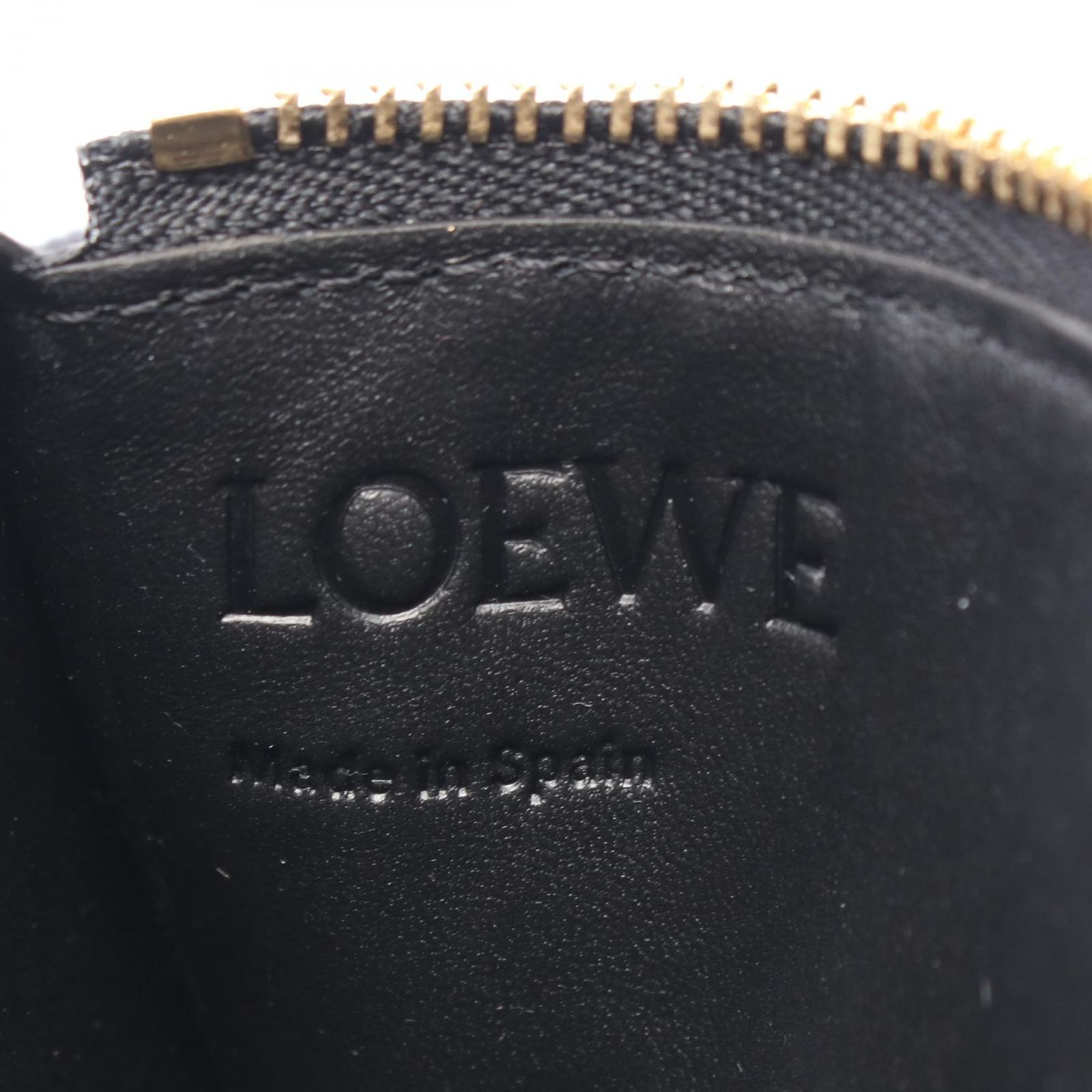  ロエベ LOEWE コインケース ブラック レザー レディース コインケース 小銭入れ 小物