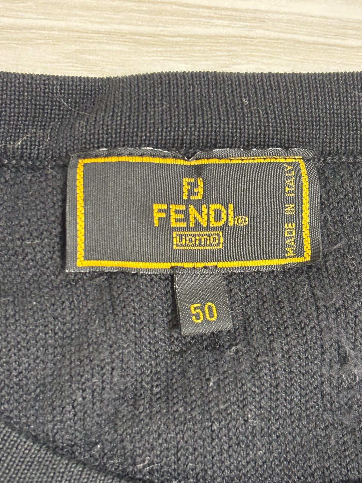 FENDI フェンディ トレーナー セーター ブラック MERCADOAVALIA_COM_BR