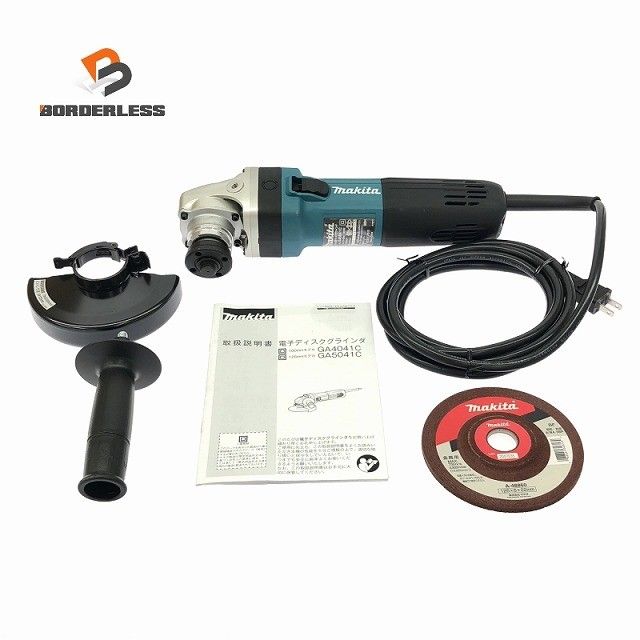 makita マキタ 100V 125mm 電子ディスクグラインダー GA5041C コード式 ディスクサンダー 研磨機 切断118261
