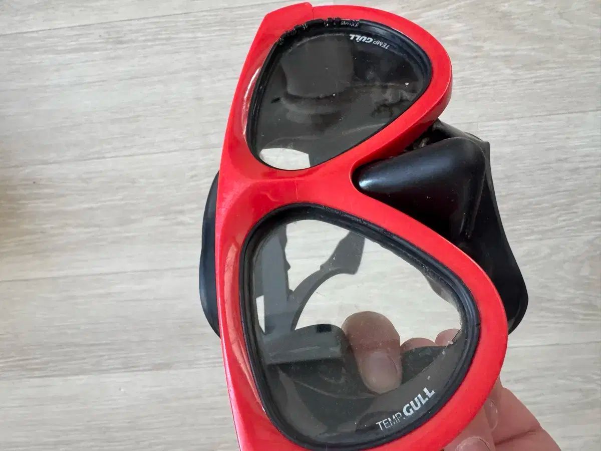 女の子 gull カマキリ 5 スキューバダイビング マスク