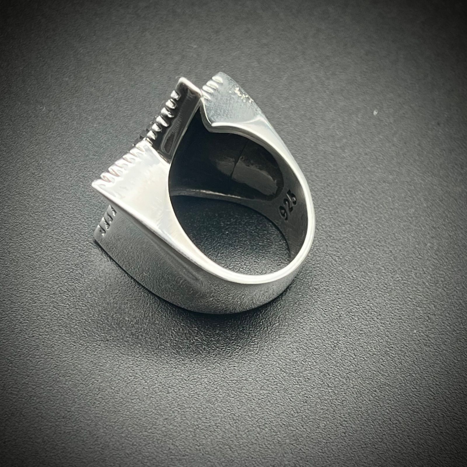 シルバー925 スター リング 星 五芒星 19号 21号 23号 メンズ