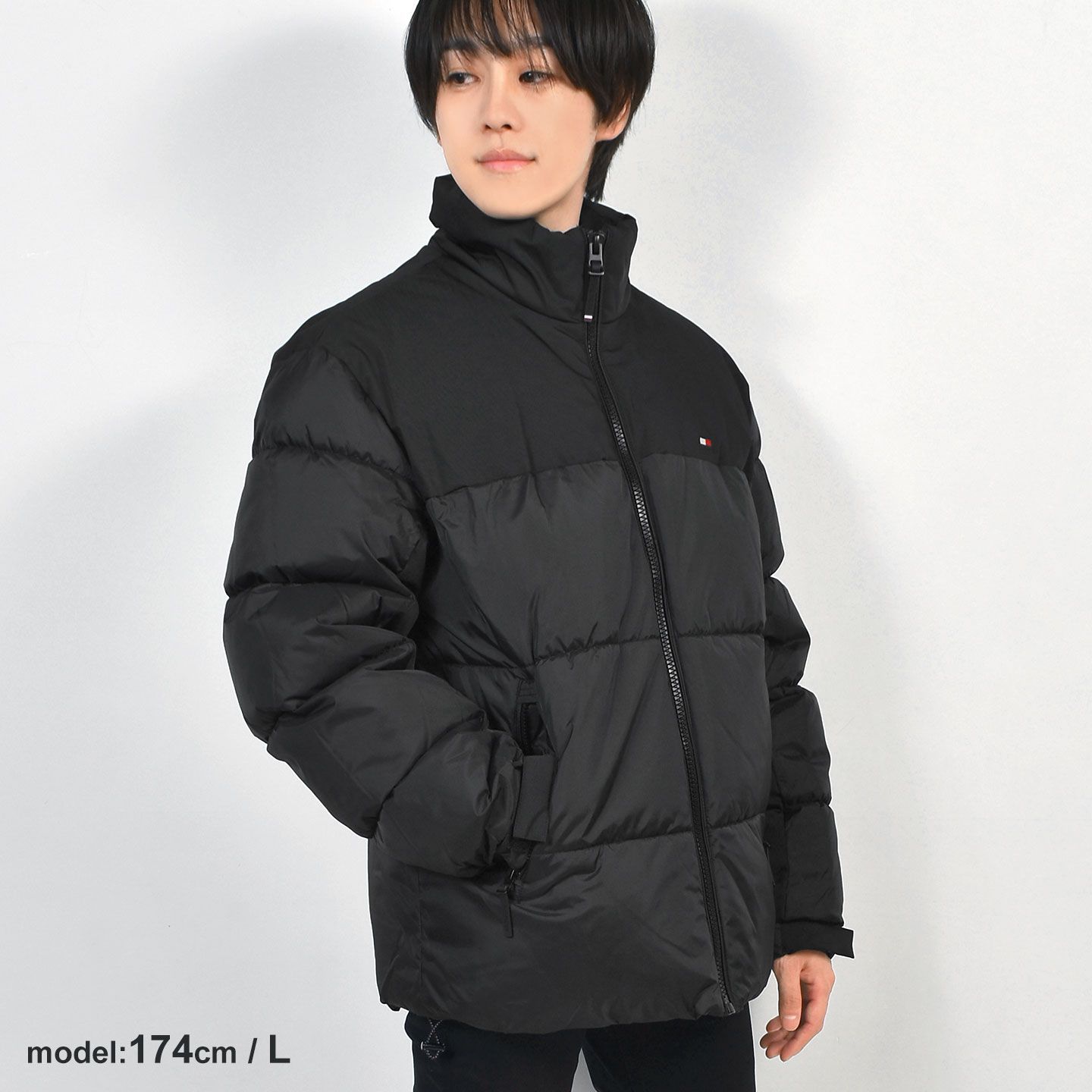 ダウンジャケット メンズ トミーヒルフィガー   154AP164 S M L XL ブランド ダウンコート 冬 アウター フードなし 大きいサイズ 暖かい 防寒 撥水 防風 軽量 冬服 中綿 ジャケット ブラック ネイビー 黒 紺 シンプル おしゃれ 通勤 通学 クリスマス プレゼント ダウンジャケット メンズ トミーヒルフィガー TOMMY HILFIGER 154AP164