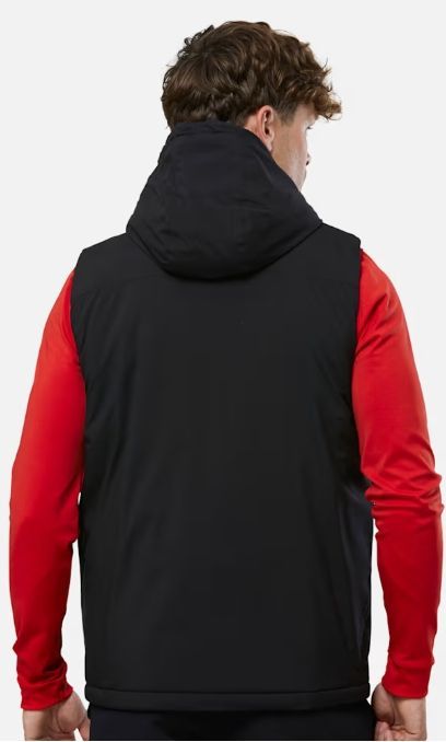 カストレ ラグビー アルスター フーデッド ジレ ベスト 黒 ブラック モデル 日本未発売