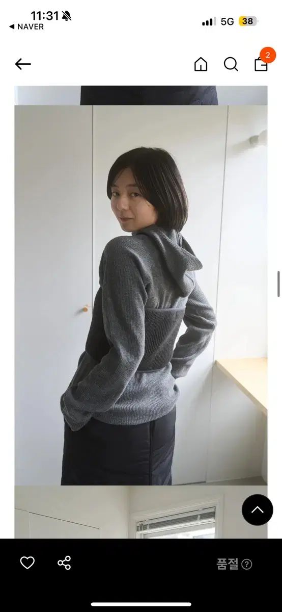 Pesto ペスト フード ニット トップス