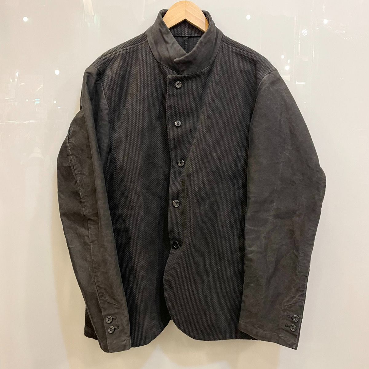 コリーナ COLINA 20AW SASHIKO MOLESKIN COMBI JACKET 刺し子 モールスキン コンビ ジャケット 203JK05 C-103