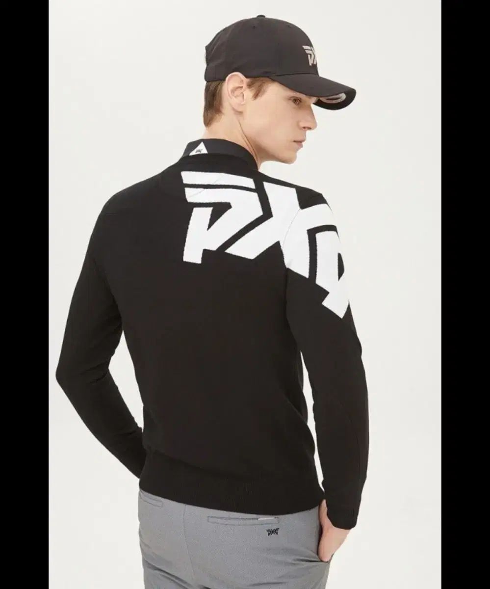 PXG GOLF メンズ ニット XL ブラック 58x72cm