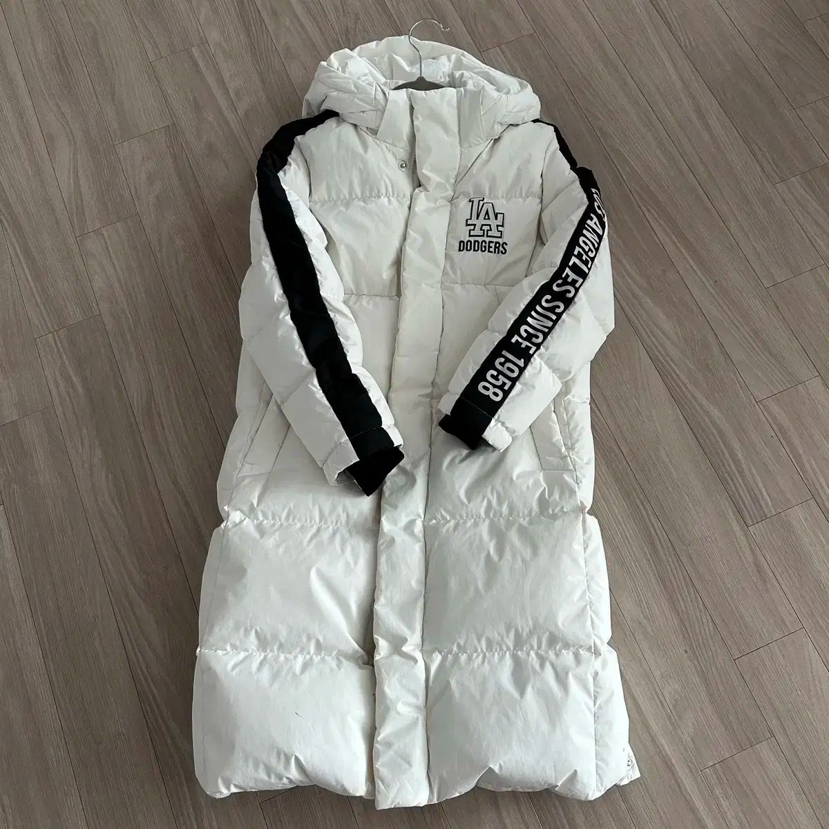 145号 MLB キッズ ダウンジャケット ロング丈
