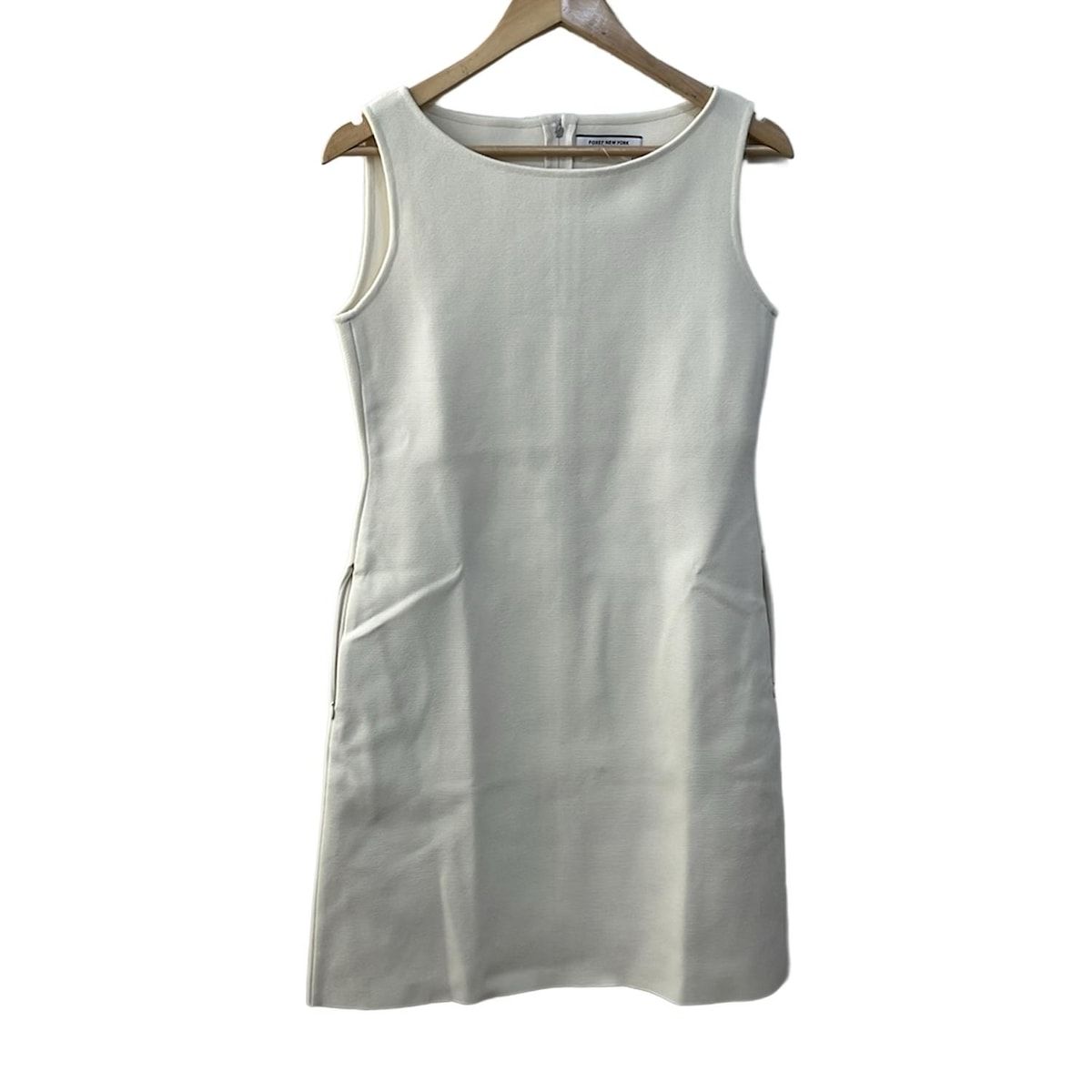 FOXEY NEW YORK フォクシーニューヨーク ワンピース サイズ40 M レディース - 40600 アイボリー ノースリーブ ロング