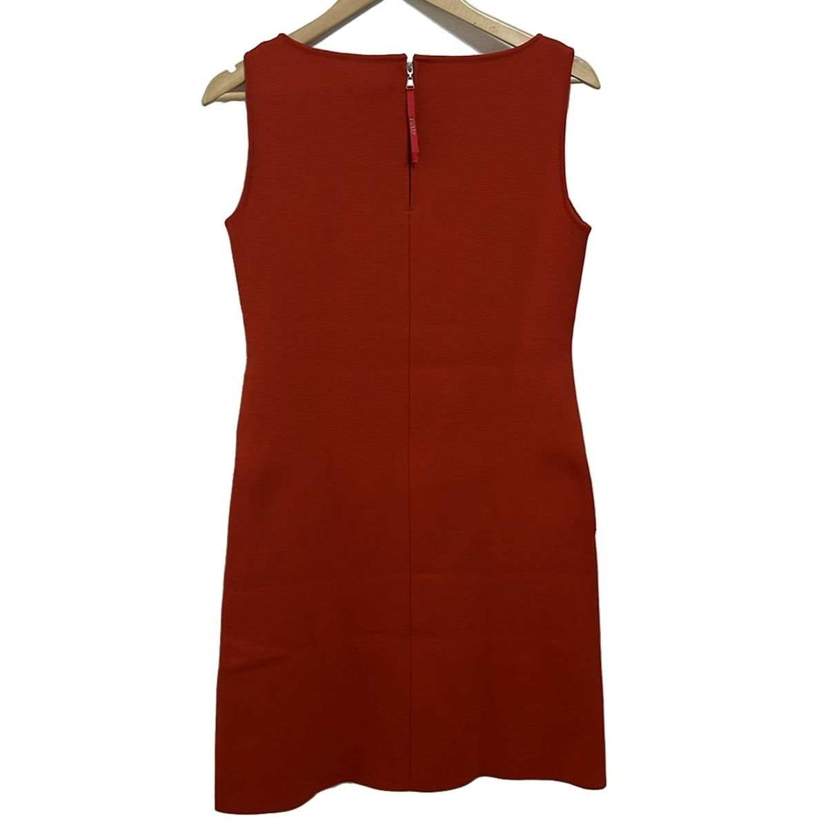 FOXEY YORK フォクシーニューヨーク ワンピース サイズ40 M レディース - 40600 レッド ノースリーブ ロング