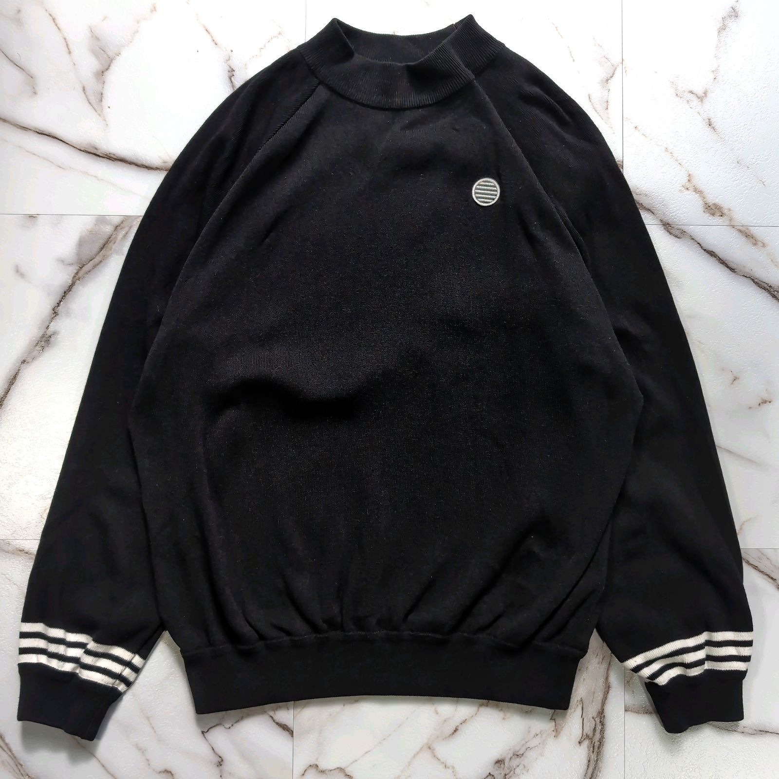 23AW BORDERS at BALCONY 36 S BLACK ロゴ刺繍ワッペン