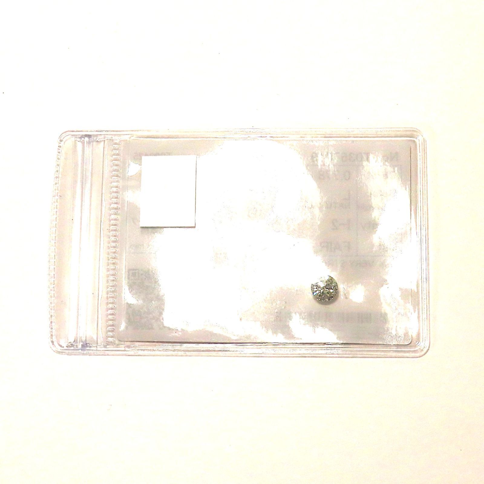 ダイヤモンド ルース 裸石 天然石 0.778 ct I-2 GIAグレーディング 5.63-5. .68 mm 中央宝石研究所 ソーティング付き