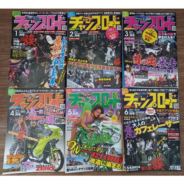 チャンプロード絶版雑誌全冊セット！かなりレア！ チャンプロード 2014年全号セット（全12冊）CHAMP ROAD 雑誌 - メルカリ