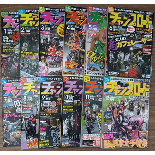 チャンプロード 2014年全号セット（全12冊）CHAMP ROAD 雑誌 - メルカリ