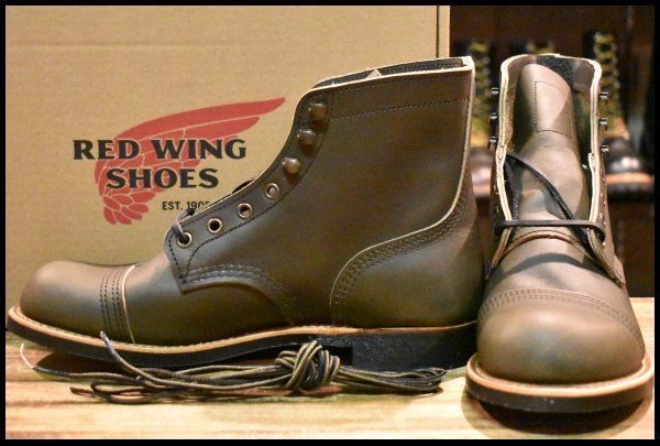 7 5 D 24年 レッドウィング 8078 アイアンレンジャー グリーン アルパイン ポーテージ 緑 ブーツ redwing FH 216