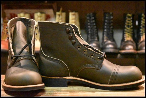 7.5D 24年 レッドウィング 8078 アイアンレンジャー グリーン アルパイン ポーテージ 緑 ブーツ redwing HOPESMORE FH216