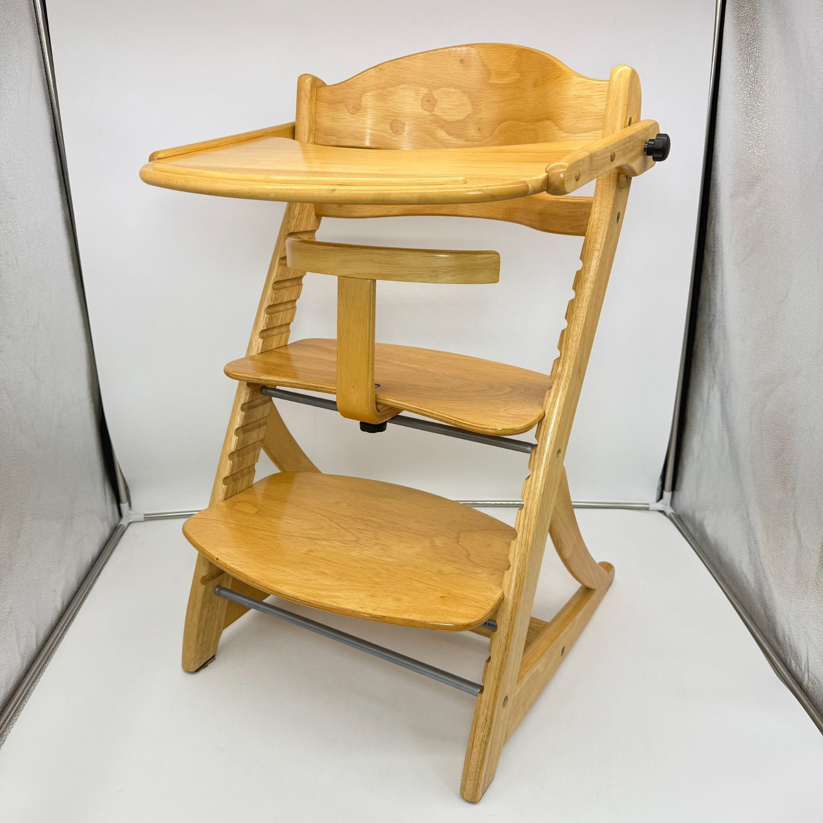 【美品】yamatoya　大和屋　すくすくチェアイーエヌ　テーブル&ガード すくすくチェア(sukusuku) 使いやすく、大人まで使えるベビーチェア