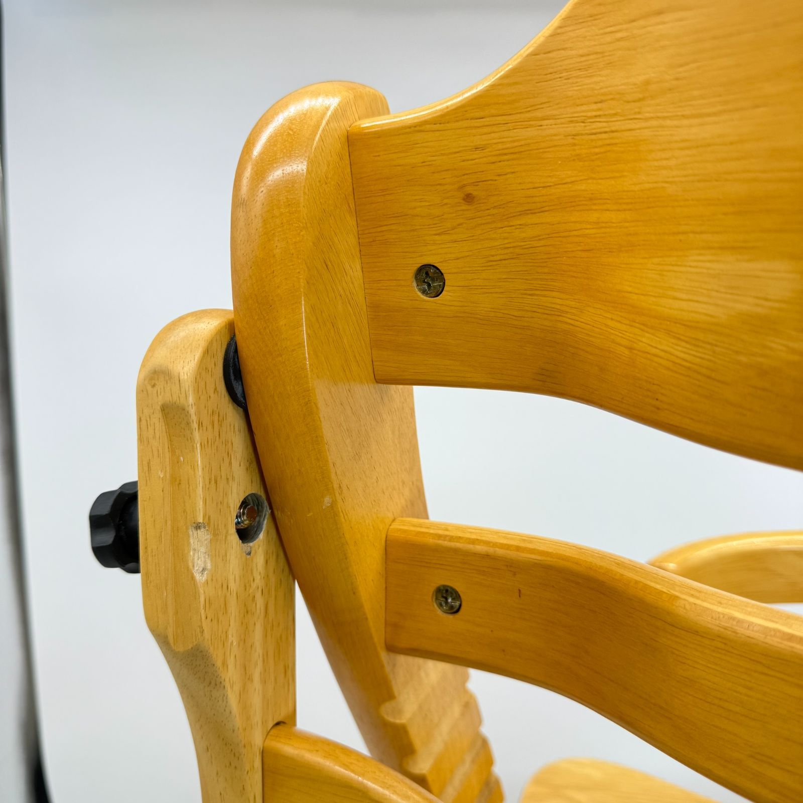 大和屋☆すくすくチェア EN テーブル&ガード ナチュラル イーエヌ en