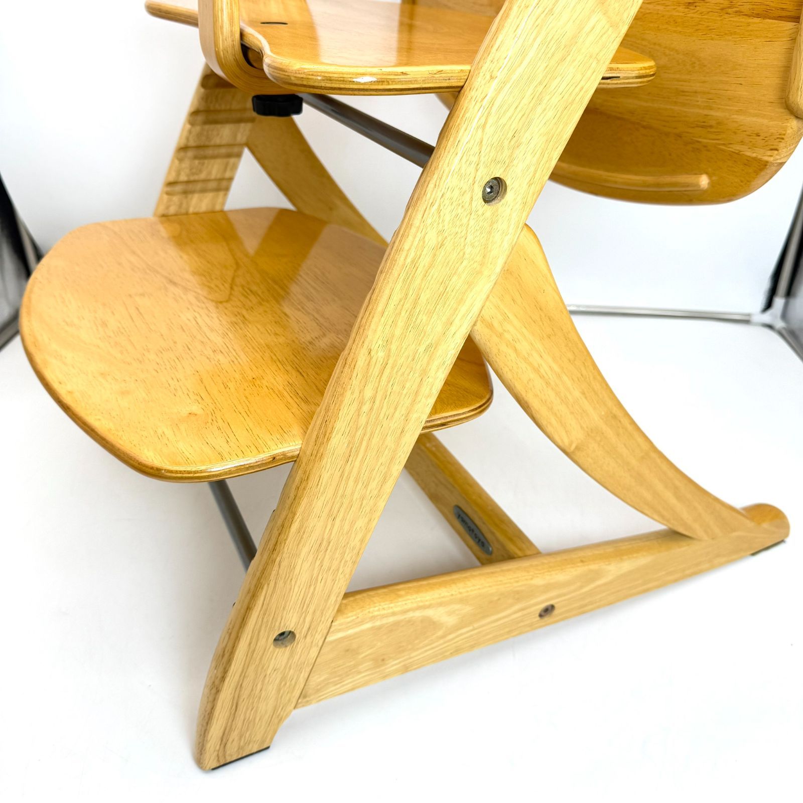 大和屋☆すくすくチェア EN テーブル&ガード ナチュラル イーエヌ en