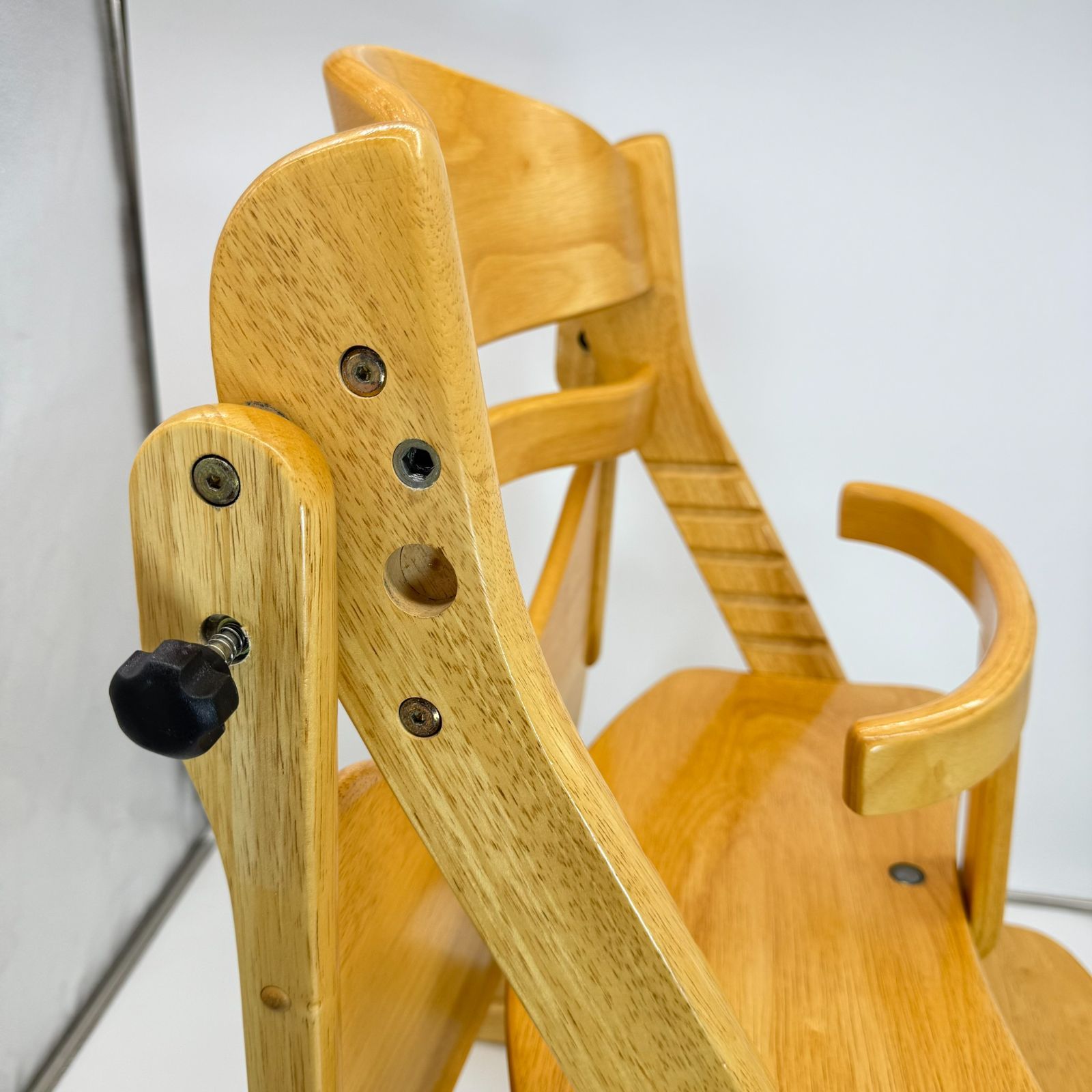 大和屋☆すくすくチェア EN テーブル&ガード ナチュラル イーエヌ en