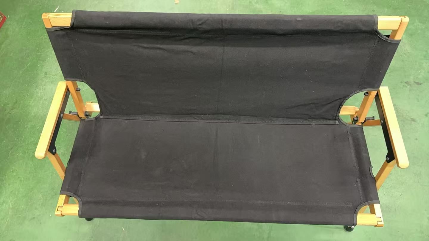 FIELDOOR 折りたたみベンチ クラシックベンチ キャンプ アウトドア フォールディングベンチ 木製 729920