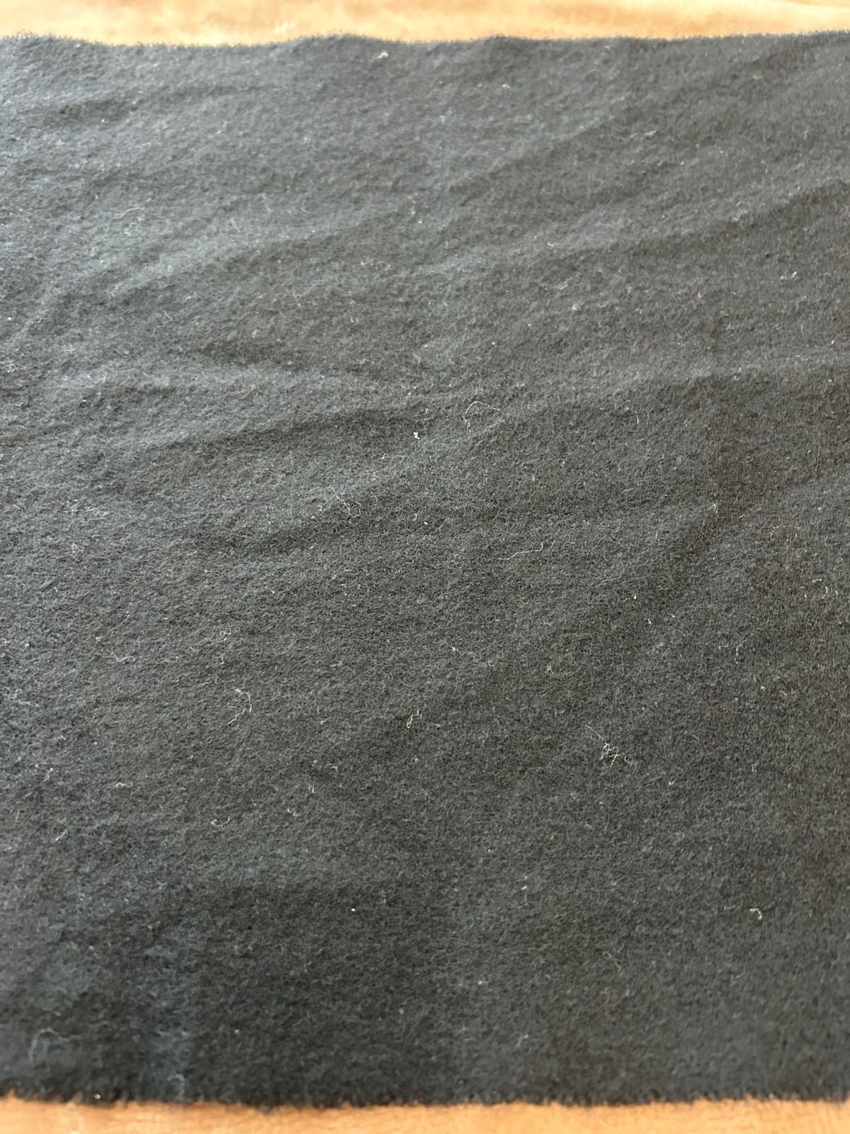 フルラFURLAマフラーストールショールスカーフblackブラック黒色系無地雪の結晶柄縦約156センチ横約34センチフリンジ約10センチレディースlady