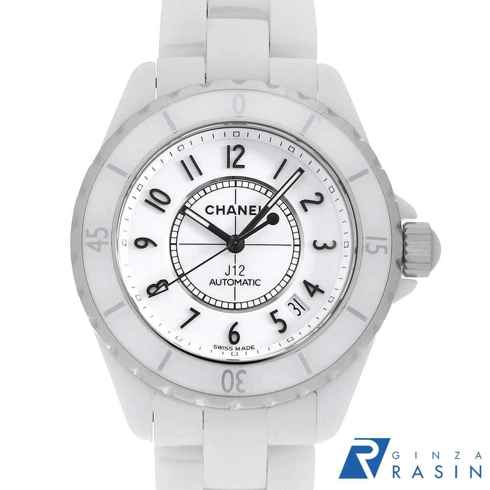 シャネル J12 白セラミック H0970 メンズ