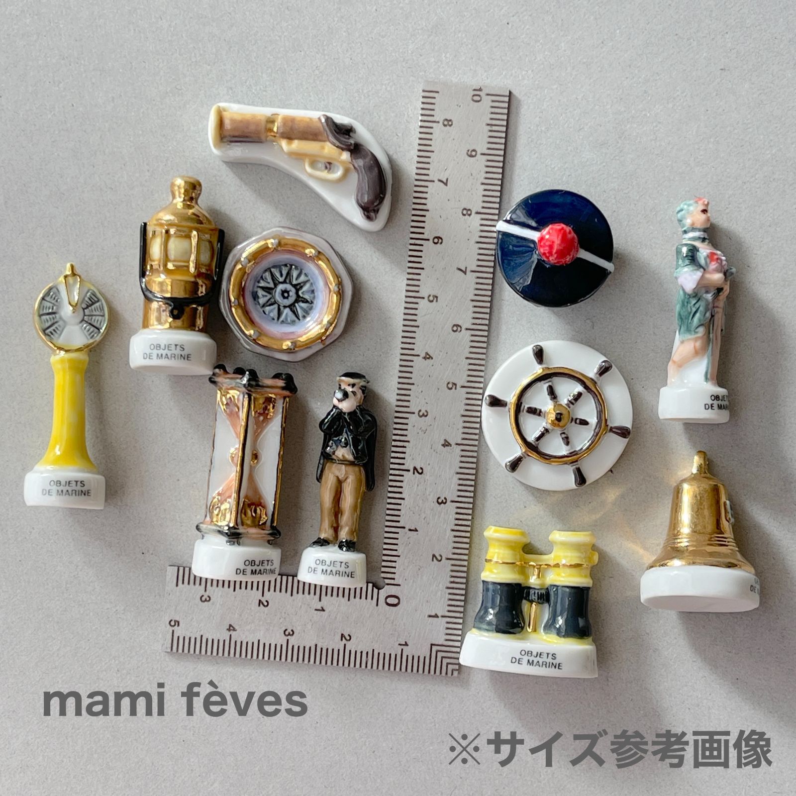 ミュージック　レア　フェーブ　ヴィンテージ　フェーヴ　フランス　陶器　ミニチュア ミュージック レア フェーブ ヴィンテージ フェーヴ フランス 陶器