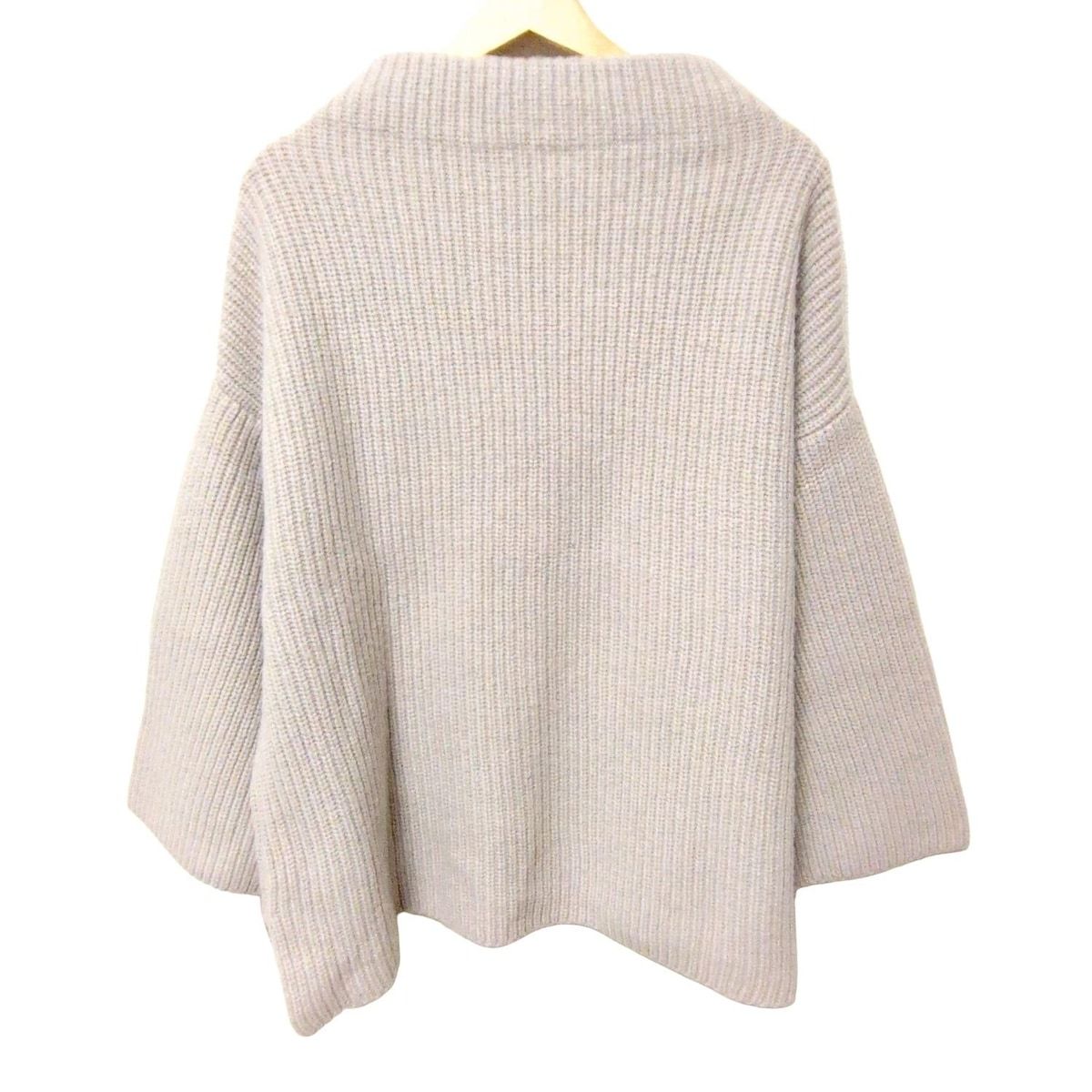 EVERYDAY I LIKE. エブリデイアイライク 長袖セーター レディース - ベージュ クルーネック