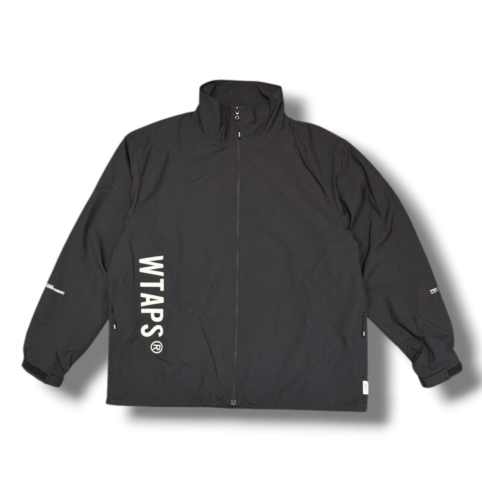WTAPS 25AW TRACK JACKET NYLON. TUSSAH. PERTEX ナイロントラックジャケット ダブルタップス 252CWDT-JKM03 ブラック 3 2541M