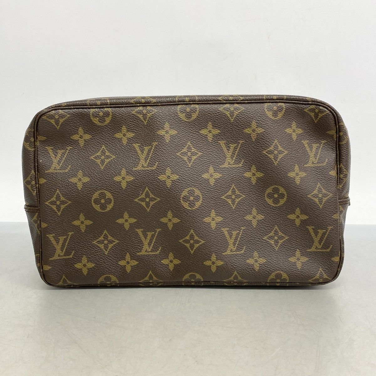 配送無料！ 5ob1302 ルイヴィトン ポーチ モノグラム トゥルーストワレット28 M47524 ブラウン レディース 評判