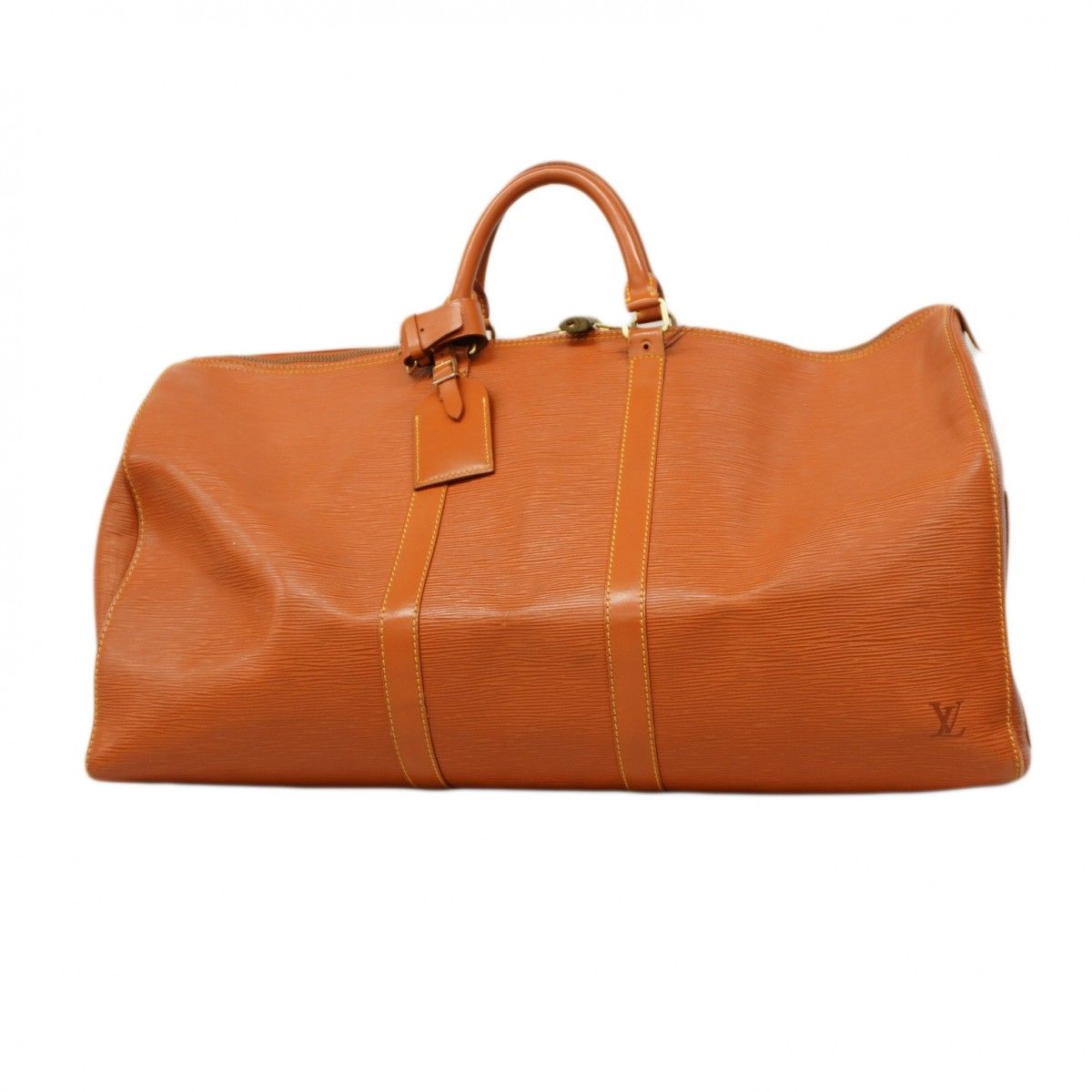 5ob1313 ルイヴィトン ボストンバッグ エピ キーポル55 M42958 ジパングゴールド メンズ レディース ユニセックス