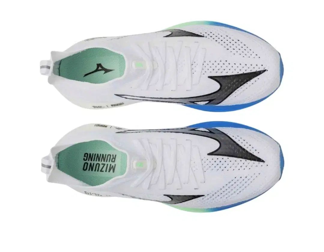 ミズノ NEO 젠 白 ブラック White Black Blue Neon 265