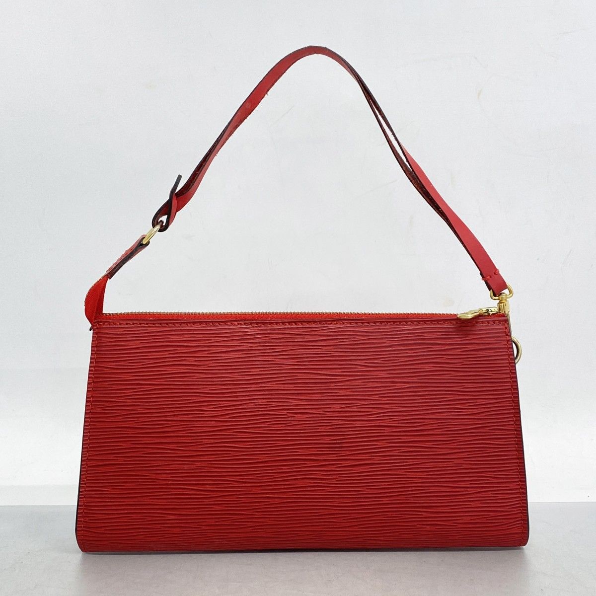  5 ob 1335 ルイヴィトン ポーチ エピ ポシェットアクセソワール M 52947 カスティリアンレッド レディース その他 バッグ