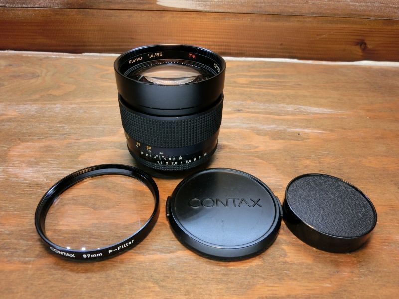 7701 Contax Planar 85mm 1.4 AEG プラナー ヤシコン 中望遠レンズ レンズ