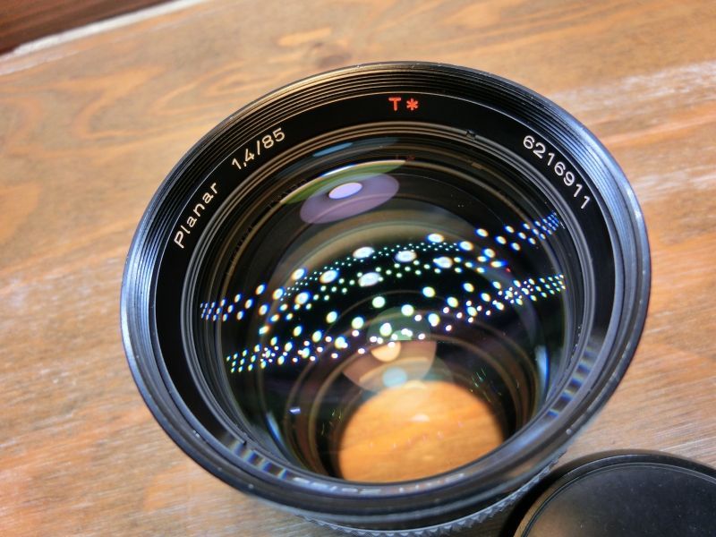 7701 Contax Planar 85mm 1.4 AEG プラナー ヤシコン 中望遠レンズ レンズ