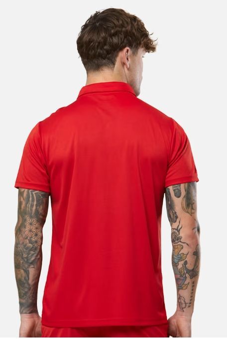 カストレ ラグビー アルスター トレーニング ポロシャツ 赤 レッド モデル 日本未発売